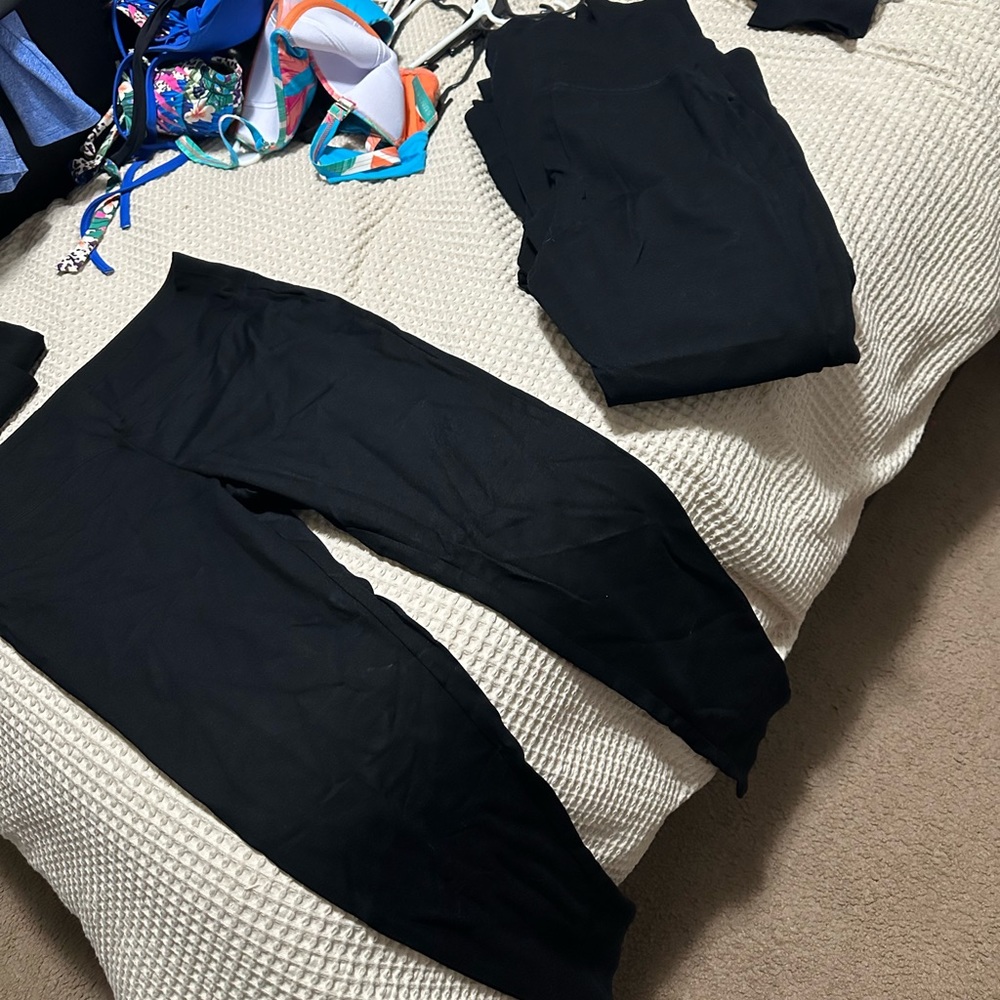 Bundle of 6 INC leggings super stretchy thicker material